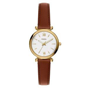 Fossil Women's Carlie White Dial Watch - ES5464